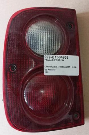 FANALE POST. SX 999-U1304953 Parti elettriche  Fanaleria  Fanali  Fanale retromarcia  LAND ROVER - FREELANDER - 01-02-1998 - 01-11-2000, LAND ROV
