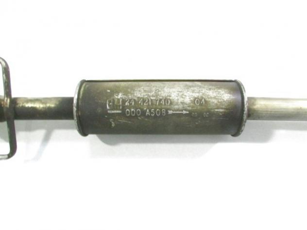 24421740 TUBO DI SCARICO CON SILENZIATORE CENTRALE OPEL ASTRA G SW 1.7 D 55KW 5M 5P (2002) RICAMBIO USATO - Foto 3