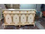 Credenza 4 ante 4 cassetti foglia oro avorio con spedizione