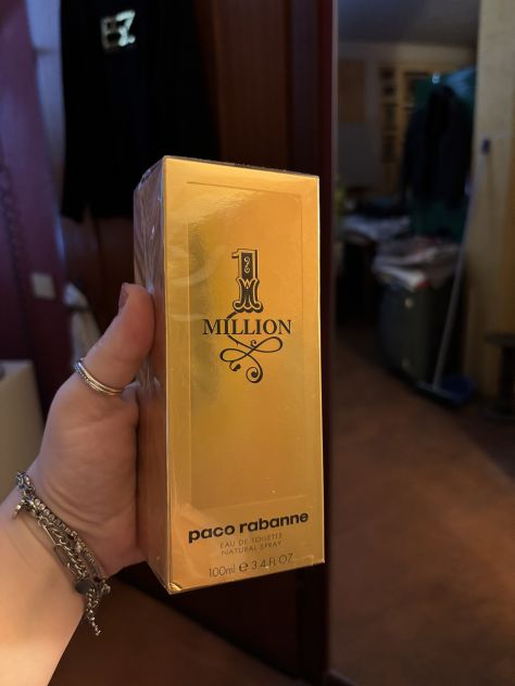 PROFUMO NUOVO SIGILLATO DA UOMO ORIGINALE FIRMATO:PACO RABANNE”1 MILLION”100 - Foto 4