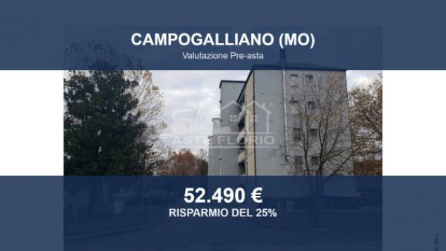 Immobile in asta di 70 m², box auto in vendita a Campogalliano