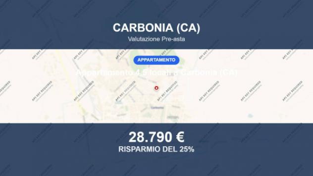 Immobile in asta di 75 m² in vendita a Carbonia