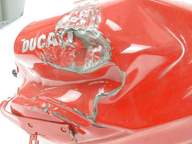 SERBATOIO CARBURANTE DUCATI SUPERSPORT 939 S 2017 - 2018 58612531BA FUEL TANK AMMACCATO - Foto 8