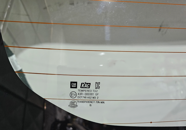 PORTELLONE POSTERIORE COMPLETO OPEL Karl Serie B 10 XE (1517) - Foto 8