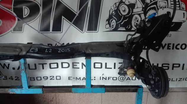Ponte posteriore Citroen C3 1.2 del 2015 - Foto 4
