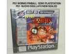 PS1 WORMS PINBALL PAL SIGILLATO RARO