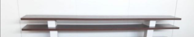 Mensole a muro in tinto rovere