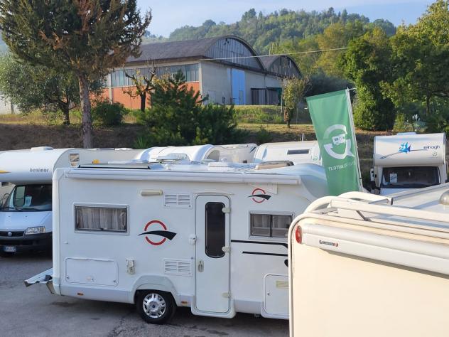 CAMPER ROLLER TEAM DUCATO SEMINTEGRALE CLIMATIZZATORE FOTOVOLTAICO WEBASTO GENERALI USATO - Foto 5