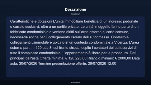 Immobile in asta di 131 m², box auto in vendita a Vicenza - Foto 18