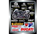 Kit completo adesivi ducati 749 dark-breil