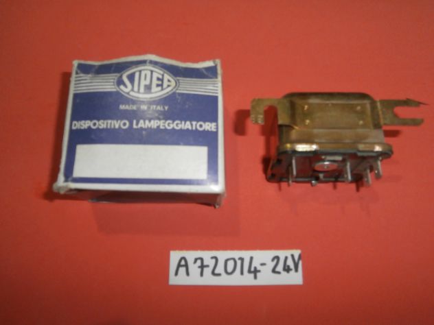 Rele' teleruttore luci di emergenza Fiat 0M IVECO Sipea A72014 24V "nuovo" - Foto 3