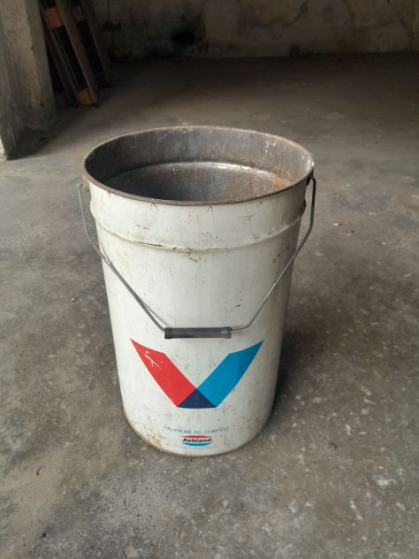 vecchio secchio vintage valvoline - Foto 2