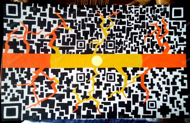 Quadro di Simone Piazzesi - SPIRITUI NULLUM VINCULUM (2021) - Foto 2
