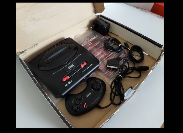Sega Mega Drive 2 (Boxato) Originale (1992) funzionante, TESTATO - Foto 8