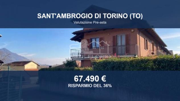 Immobile in asta di 106 m², box auto in vendita a Sant'Ambrogio di Torino