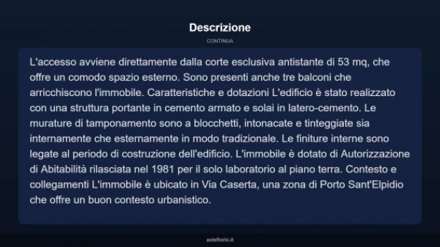 Immobile in asta di 139 m² in vendita a Porto Sant'Elpidio - Foto 4