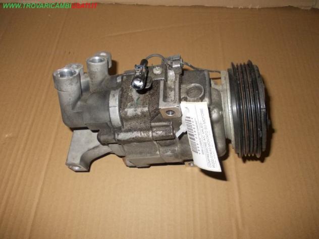 COMPRESSORE A/C VALEO - 95200-51KA0 MONTATO SU MOTORE K12B OPEL AGILA (H08)   OPEL - AGILA B - 01-03-2008 - 01-06-2015