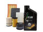 Kit tagliando Filtri e olio motore Selenia 0w30 Fiat 500X 1.3 mjt