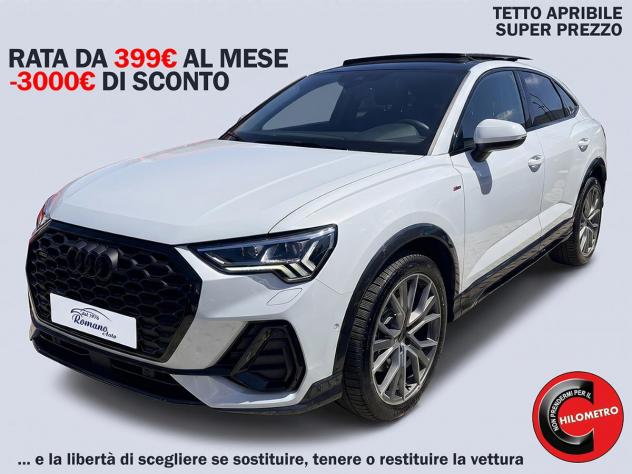 AUDI - Q3 Sportback - Q3 SPB 40 TDI qu. S tr. S line edition#TETTO APRIBILE!