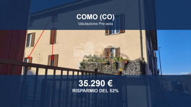 Immobile in asta di 69 m², box auto in vendita a Como