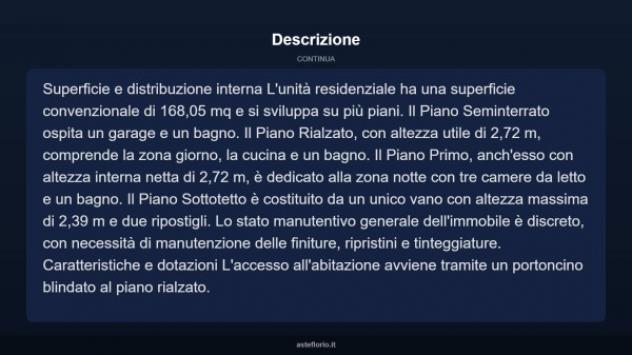 Immobile in asta di 168 m² con più di 5 locali e box auto in vendita a Giulianova - Foto 17