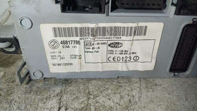 BODY COMPUTER FIAT Punto Berlina 5P 2° Serie 46817786 188A4000 (9903) - Foto 2
