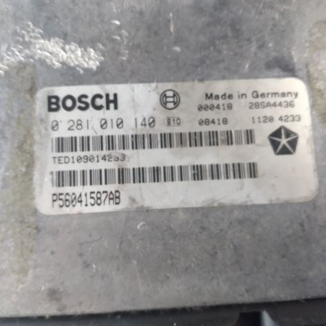 CENTRALINA JEEP GRAND CHEROKEE 3.1 TD BOSCH 0281010140 ECU MOTORE JEEP GRAND C - Foto 3