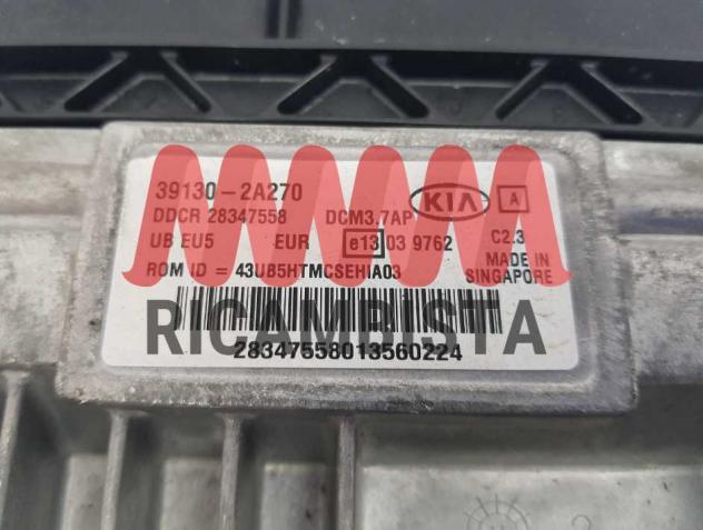 39130-2A270 28347558 Kia Rio centralina motore Delphi - Foto 2