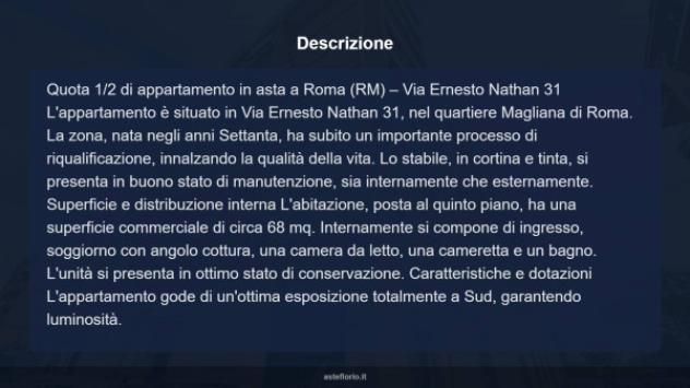 Immobile in asta di 68 m² in vendita a Roma - Foto 7