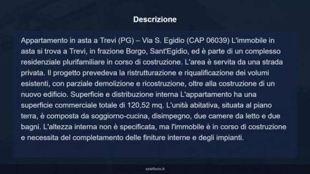 Immobile in asta di 120 m², box auto in vendita a Trevi - Foto 14