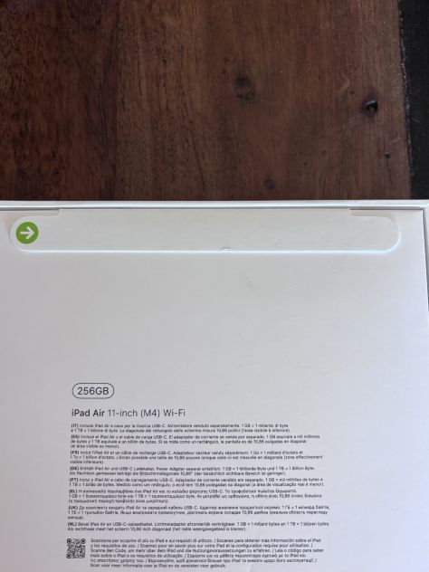 iPad Air 11" M4 256GB SIGILLATO - Foto 6