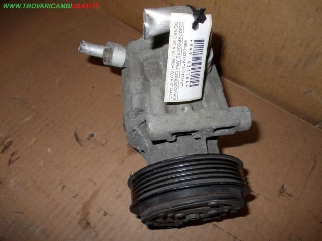 COMPRESSORE ARIA CONDIZIONATA DENSO 90 A SU 350A1000 FIAT PANDA (169-2Q/3U/0X)  Raffreddamento  Termico  Clima  Compressore a/c ABARTH - 500 / 595 / 6