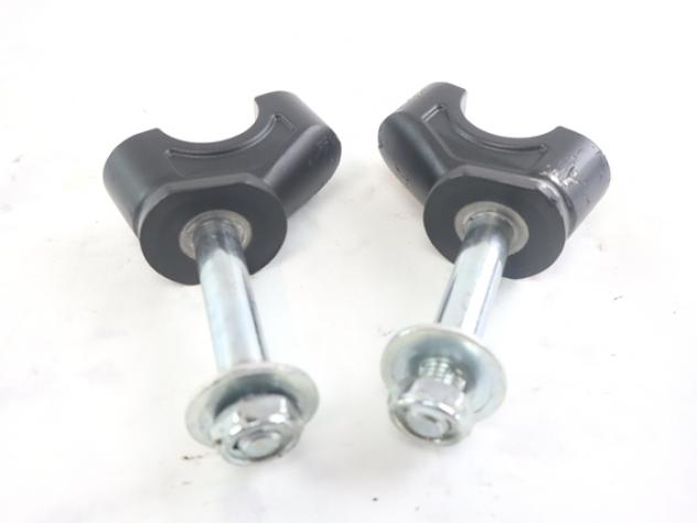 KAWASAKI Z 900 46012042918R RISER SUPPORTI MANUBRIO ZR900S 25 - 26 HANDLEBAR HOLDERS LEGGERI GRAFFI - Foto 3
