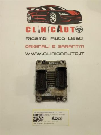 CENTRALINA MOTORE FIAT Idea 1° Serie 0261208207 00552088570 843A1000 benzina 1368 (0305)