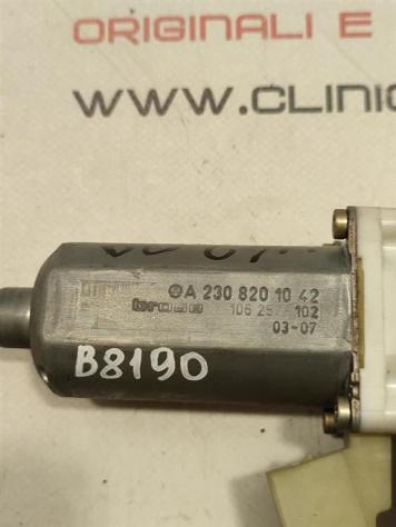 MOTORINO ALZAVETRO ANTERIORE SINISTRO MERCEDES CLK Cabrio W209 A2308201042 0130821921 112 (03) - Foto 2