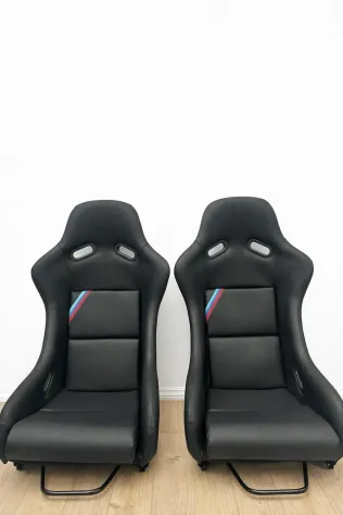 Coppia Sedili REPLICA RECARO POLE POSITION BMW PELLE - Foto 3