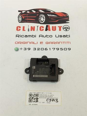 CENTRALINA PORTA DX PASSEGGERO FORD Kuga Serie (CBS) CV6T-14B531-DB (1315) - Foto 2