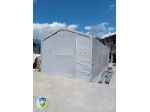 Tendone  - Tunnel 4,0 x 12,0 x 2,0/3,15 mt. per uso tutto l´anno senza permessi
