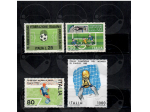 ITALIA francobolli serie: SPORT-CALCIO 1973-2001