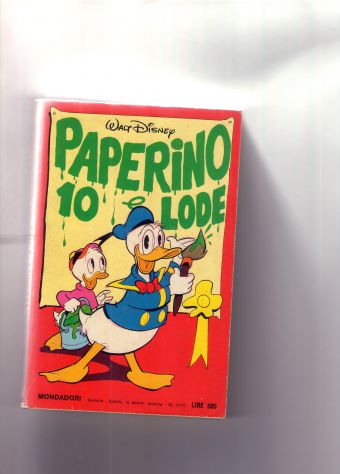 I classici di Walt Disney, n 14 del febbraio 1978, Paperino 10 e lode, Mondadori