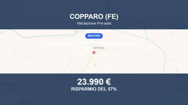 Immobile in asta di 477 m² in vendita a Copparo