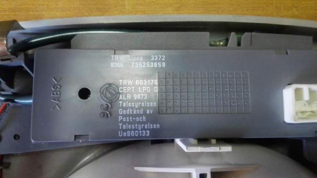 Plafoniera Fiat BRAVO Brava Marea 2001 - Foto 4