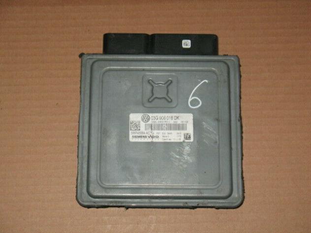 03G906018DK ECU SEAT LEON 2.0 TDI SIMOS PPD1.2 HW:H32 03G906018DK 5WP45564AC - Foto 3