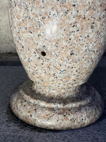 Vaso Cimiteriale Porta Fiori In Vero Granito - Foto 5