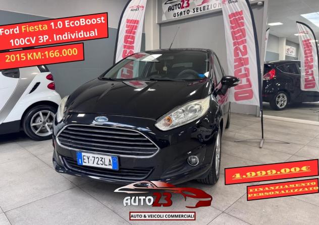 Ford Fiesta 1.0 EcoBoost 100CV 3 porte Individual