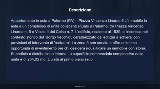 Immobile in asta di 284 m² in vendita a Palermo - Foto 16