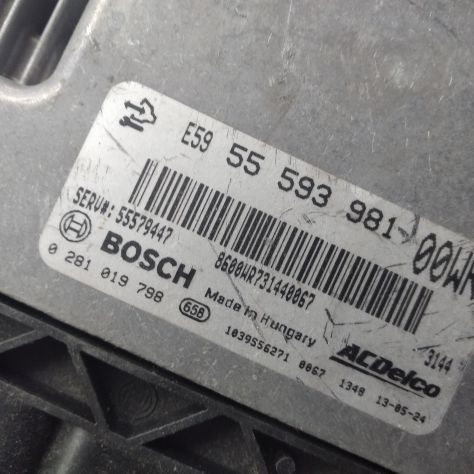 CENTRALINA MOTORE ECU OPEL CORSA D 55593981 55579447 0281019798 .BC5 Dettagli d - Foto 6