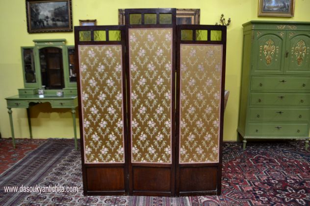 Antico paravento stile Liberty primi del 900