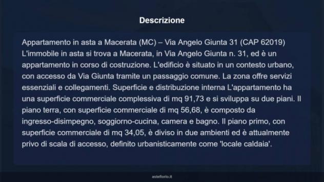 Immobile in asta di 91 m² in vendita a Macerata - Foto 12