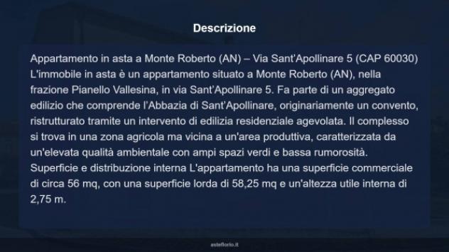 Immobile in asta di 56 m² in vendita a Monte Roberto - Foto 15